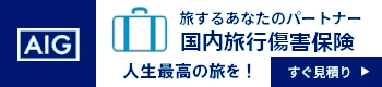 AIG損保の国内旅行傷害保険